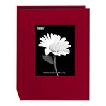 Pioneer Photo Albums 24-Pocket Frame Cover Album for 5 by 7-Inch Prints, Apple Red Fabric