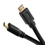 AGARO HDMI to HDMI Cable 5 Meters, HDMI 2.1, Premium High Speed, Supports up to 48Gbps 8K@60Hz Support Dynamic HDR, 3D, eARC, Cotton Braided HDMI Cord for PS5/PS4/Xbox/Apple TV/Projector