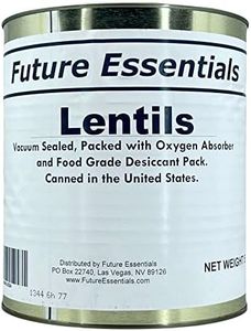 1 Can of Future Essentials Lentils, Dried, #10 Can, 5 lbs Net Weight