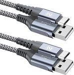 Micro USB Cable Android Charger [2Pack 6.6ft] Galaxy S7 Charger Cord,Android Phone Charger 3.0A Fast Charging Cable for Tablet, Galaxy S7, S6, J7, A5, Note 5, Kindle, PS4, LG etc.