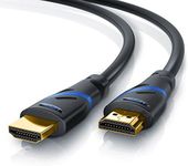 CSL - 10m 4K HDMI Cable 2.0b Ultra HD - 10m - High Speed Ethernet Lead - UHD 2160p 60Hz @ 4x4x4 Supports 3D Format - HDR ARC CEC HDCP 2.2-18 Gbps - For PS4 PS5 Xbox One Series X Apple TV Fire TV