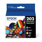 EpsonT202120-BCS Claria Standard-capacity Ink Cartridge Multi-pack - Black and Colour (CMYK)