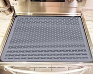 Silicone Electric Stove Top Cover,Glass Stove Top Protector for Ceramics，<27.75"X19.75"> Multipurpose Mat