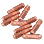 0.8mm Mini Contact Tips 10pk Hobby Welding Torch Welder MIG Gas M5 Thread