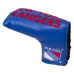 Team Golf NHL New York Rangers Golf Club Vintage Blade Putter Headcover, Form Fitting Design, Fits Scotty Cameron, Taylormade, Odyssey, Titleist, Ping, Callaway