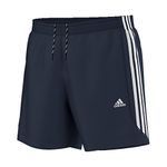 Adidas Men's Essentials 3-Stripes Chelsea Shorts, Collegiate Navy, Small