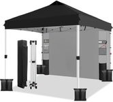 WEIZE 10x10 Pop Up Canopy Tent,One-