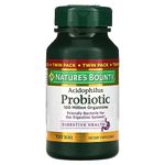 Nature's Bounty Probiotic Acidophilus,pack of 2, 240 Tablets,(120 Count Bottles)