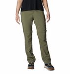 Columbia Womens Silver Ridge Utility Convertible Pant, Stone Green, 6