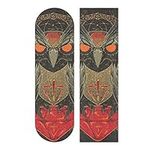 LDIYEU Diamond Black Bird Skateboard Grip Tape Sheets Creative Longboard Waterproof Griptapes for Youth Boys Girls Kids Men No Bubble Free Easy to Apply.(9"X33" 1Pcs)