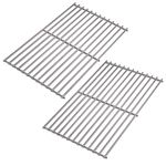 Onlyfire Replacement BBQ Stainless Steel Cooking Grates Fit for Tepro Toronto, Schwarz Model Grills,Set of 2