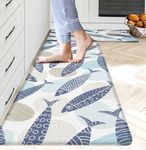 Coastal Kitchen Rugs Set of 2 Beach