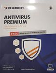 K7 Antivirus Premium- 1 User, 1 Year (CD) with Free Mobile Security for Android (6 months)