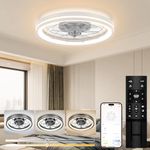 Ceiling Fans with Lights Flush Moun