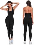 Litthing Women Sexy Yoga Jumpsuits 