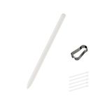 Galaxy Tab S9 FE Stylus Pen for Samsung Galaxy Tab S9 FE / S9 FE+ / S9 / S9+ S Pen Replacement Pen Touch Pen S9 Pen with Nibs (Silvery)