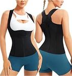 Gotoly Women Back Brace Posture Corrector Waist Trainer Vest Adjustable Back Straightener Support for Spinal Neck Shoulder Tummy Control Body Shaper