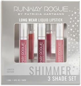 Runway Rogue Try Me x 3 Mini Long Wear Limited Edition Liquid Lipstick Set, Melrose Trio (‘Boss Babe’, ‘Call Back’, ‘Trophy Wife’)
