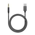 Universal Aux Cable Set: USB-C to 3.5mm, iOS to 3.5mm, 3.5mm to 3.5mm - Premium Audio Adapter for iPhone, Android, Headphones, Car, and Home Stereo - (SX-32 (Type-C))