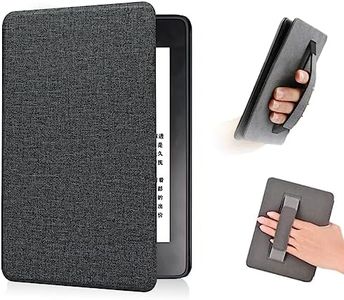 Case for 6" Kindle Paperwhite 10th Generation (2018 Release, Model PQ94WIF, Slim Lightweight Durable Fabric Cover with Hand Strap and Auto Sleep/Wake