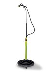 G.F. GARDEN Sunny Style Premium solar shower, garden shower, swimming pool, for outdoor use, also ideal for holidays and camping, with mixer for hot and cold water, color lime green