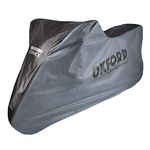 Oxford CV402 Dormex Indoor Motorcycle Cover Medium, Black Grey