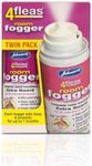 Johnson's 4Flea 4Fleas 4 Flea Household Flea Spray & Flea Room Fogger Foggers (Twin Pack Room Fogger)