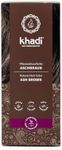 khadi ASH BROWN Natural Hair Color, Colours your hair to an ashy, cool dark brown, Hair dye 100% plant-based & vegan, Certified natural cosmetics, 100g