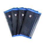 Harrison Howard Loose-Fitting No Hassle Leg Protection Comfortable Fly Boots for Horse (Set of 4) Blue Yearling