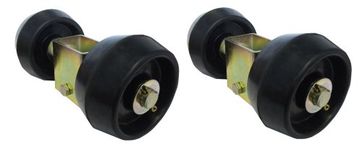 leisure MART 2 x Single side boat trailer roller brackets with castor rollers Pt no. LMX1482