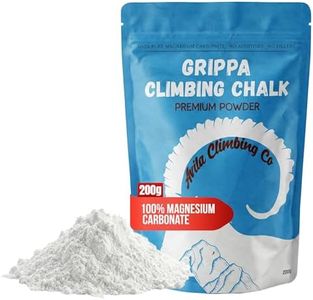 Avila Climbing Co. Climbing Chalk 200g Premium Powder, Performance Friction Gymnastics Chalk 100% Magnesium - Ultra Grip for Lifting, Rock Climbing, Gym, Weights & More! Long Lasting & Skin Friendly