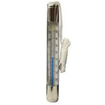 Aqua Select Above Ground or In-Ground Swimming Pool Chrome Tube Thermometer