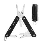 NexTool Keychain Multitool, 9 in 1 Mini Multitool with Needle Nose Pliers, Scissors, SIM Extractor and Screwdrivers for Travel, EDC, TSA Approved Multitool, Bladeless Small Multitool(Mini Sailor Lite)