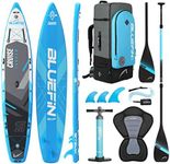 Bluefin SUP Cruise 15' Inflatable Paddle Board | Adult Stand Up Paddleboarding Board| Tandem 15ft Adults Accessories included Paddleboard