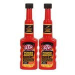 STP Power Booster : Boosts Octane & Cleans Fuel System : Pack of 2