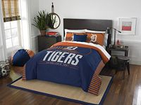 MLB Detroit Tigers Grandslam Full/Queen Comforter and 2 Sham Set