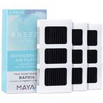 Breeze by MAYA Paultra2 Frigidaire Refrigerator Air Filter Replacement, Compatible with Model Numbers: Pureair Ultra 2, Pure Air Ultra 2, Pureair Ultra ii, 242047805, 5303918847, EAP12364179, 3 Pack