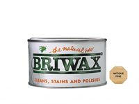 Briwax Original Antique Pine Wax Polish 400g (Japanese Labelled Version) - Same UK Product Inside - Furniture Wax - Cleans, Stains and Polishes