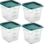 CURTA 4 Pack Food Storage Container