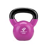 The Indian Made JIMWALT Premium Half Coated Vinyl Kettlebells 2KG to 48KG (5KG)