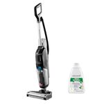 BISSELL CrossWave HF2, Wet and Dry Vacuum Cleaner For Hard Floors, Vacuum & Mop In One Go, Two Tanks Clean/Dirty Water, Corded Upright Vacuum Cleaners, Lightweight & Easy to Carry, 340 W, 3845E