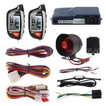 EASYGUARD 2 way Car Alarm system EC200-K9 with LCD pager display remote engine start turbo timer mode shock alarm DC12V