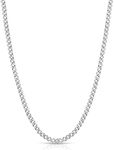 Fiusem 3.5mm Silver Colored Chains,