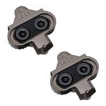 SPD Cleat Compatible with Shimano SPD SM SH51 MTB Set Suitable for Men and Women Cycling, Bike for Indoor Mountain and Road Cycling Grey