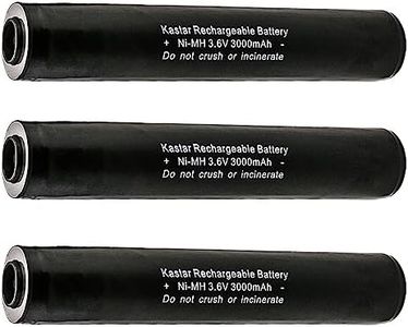 Kastar 3-Pack Ni-MH 3.6V 3000mAh Battery Replacement for Streamlight 75175, 75300, 75301, 75302, 75303, 75304, 75305, 75306, 75307, 75308, 75309, 75310, 75311, 75500, 75501, 75502, 75503, 75504, 75505