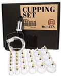 Cupping Therapy Sets, 26-Cup Cupping Set with Gua Sha Tools, Extension Tube and Pump Gun by MoHern