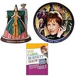 Ultimate Carol Burnett Show Commemorative Collection: Treasures from the Vault: The Lost Episodes [DVD] / Scarlett O'Hara Went with the Wind Figurine / Timeless Comedy Collector's Plate