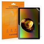 kwmobile Screen Protector Compatible with Huawei MediaPad T3 10 Screen Protector - 2X Anti-Fingerprint Film Shield for Tablet