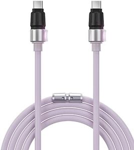 sharge USB C to USB C Cable, Phantom Type C Charging Cable for Gaming Keyboard Fast Charging Cable for MacBook, iPad Air 4, Samsung Galaxy, Pixel, Switch, LG, STORM2 and More (240W 1.2M)