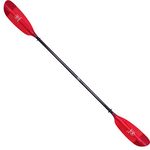 Werner Camano Fiberglass Straight Shaft Kayak Paddle-Red-230cm